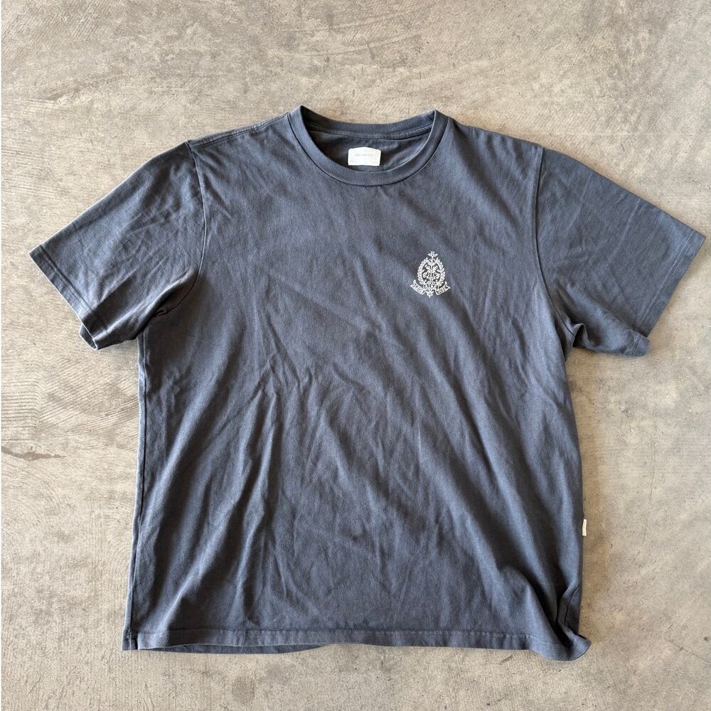 Aime Leon Dore Knight Horse Back Graphic T-Shirt Grey Size XXL